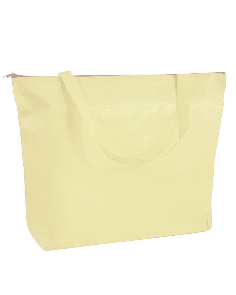 Zippered Promo Convention Tote Bag with Gusset (By Piece)