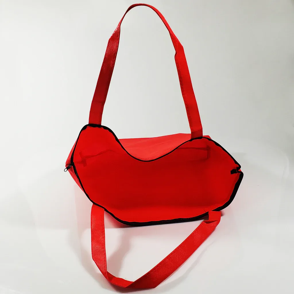 Zippered Promo Convention Tote Bag with Gusset (By Piece)