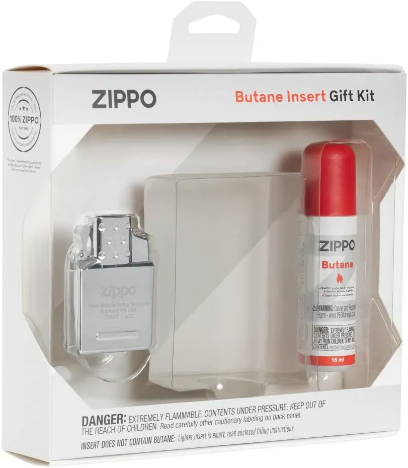 Zippo Butane Insert Gift Set