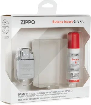 Zippo Butane Insert Gift Set