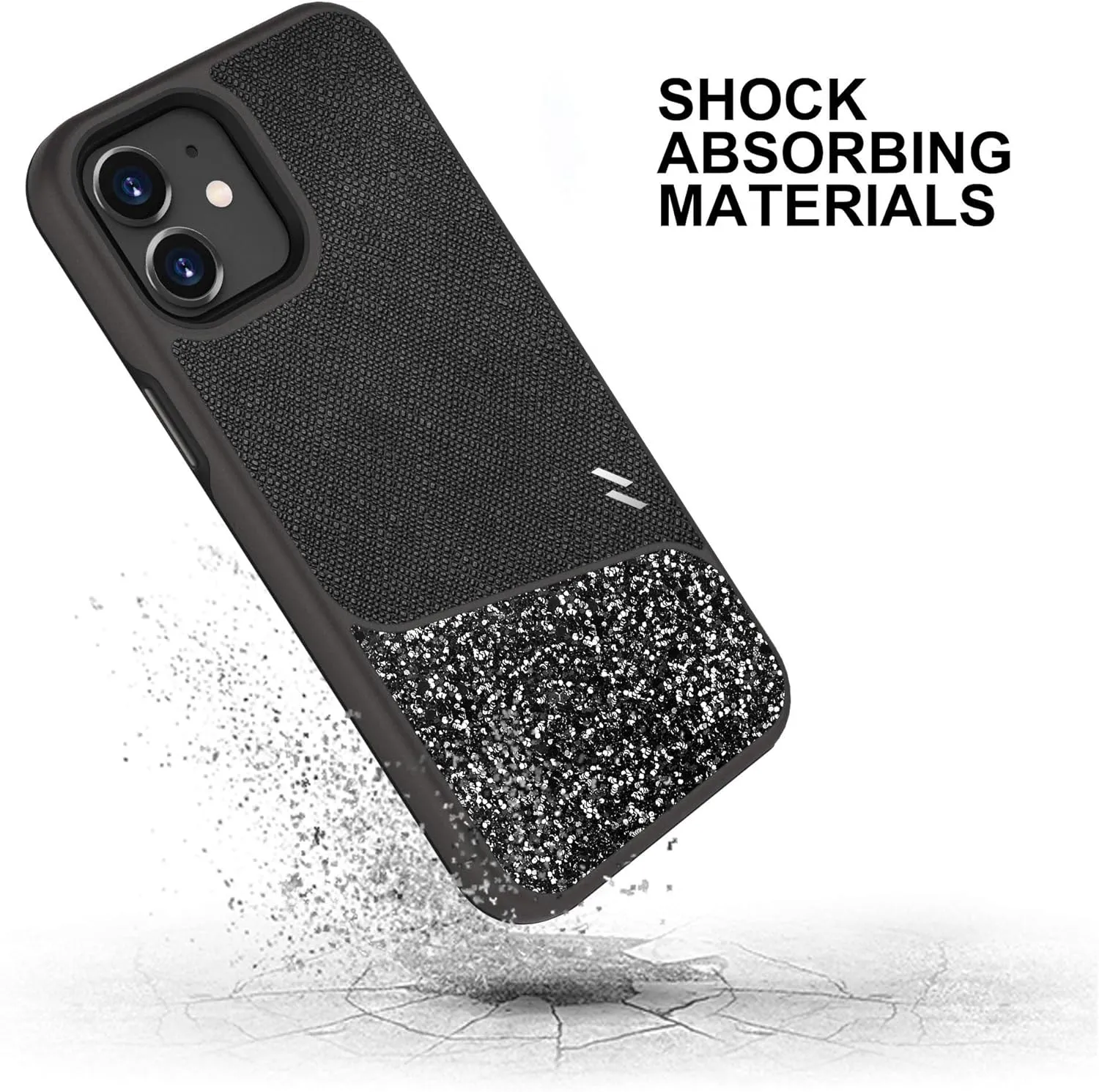 ZIZO Division Series for iPhone 12 Mini Case - Sleek Modern Protection - Stellar